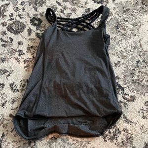 Lululemon tank with built in bra.